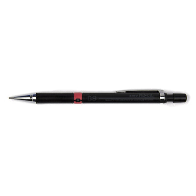 Creion mecanic 0.9mm, accesorii metalice, grip, radiera No.2028