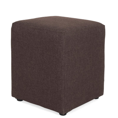 Taburet Cube - stofa maro - S04