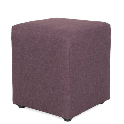Taburet Cube - stofa mov - S69