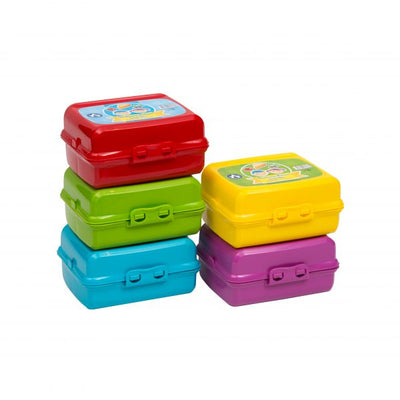Cutie plastic mancare, 4 compartimente Ark