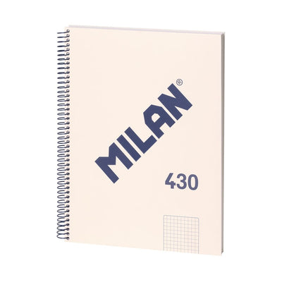 CAIET A4 80 FILE AR SPIRA MILAN BEJ 430 57143E80BG