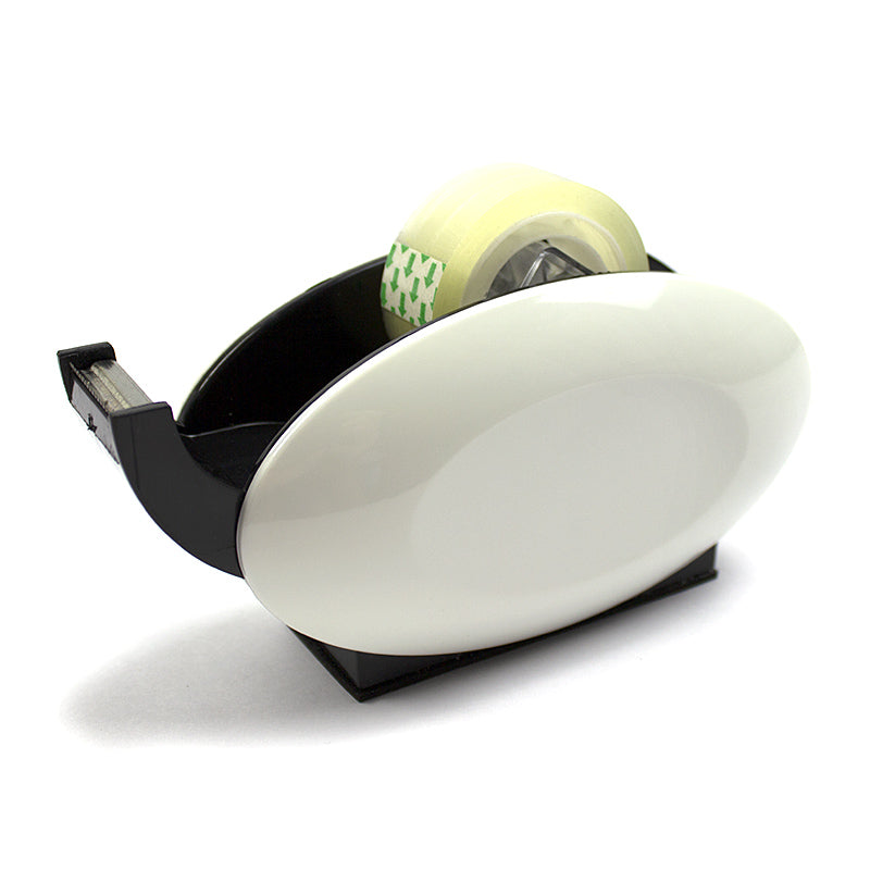 Dispenser plastic alb pentru banda adeziva 24 mm EVOffice