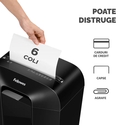 DISTRUGATOR DOCUMENTE LX25 CROSS-CUT FELLOWES