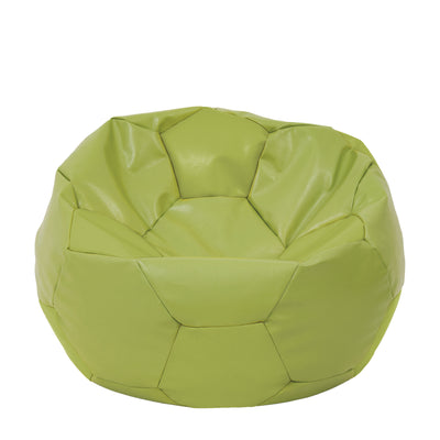 Fotoliu puf Extra Ball - imitatie piele - verde