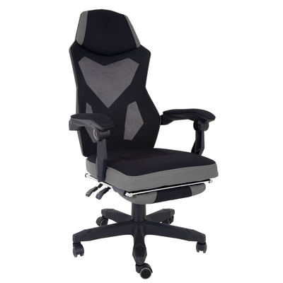 Scaun de birou mesh FLORENTA - negru/gri