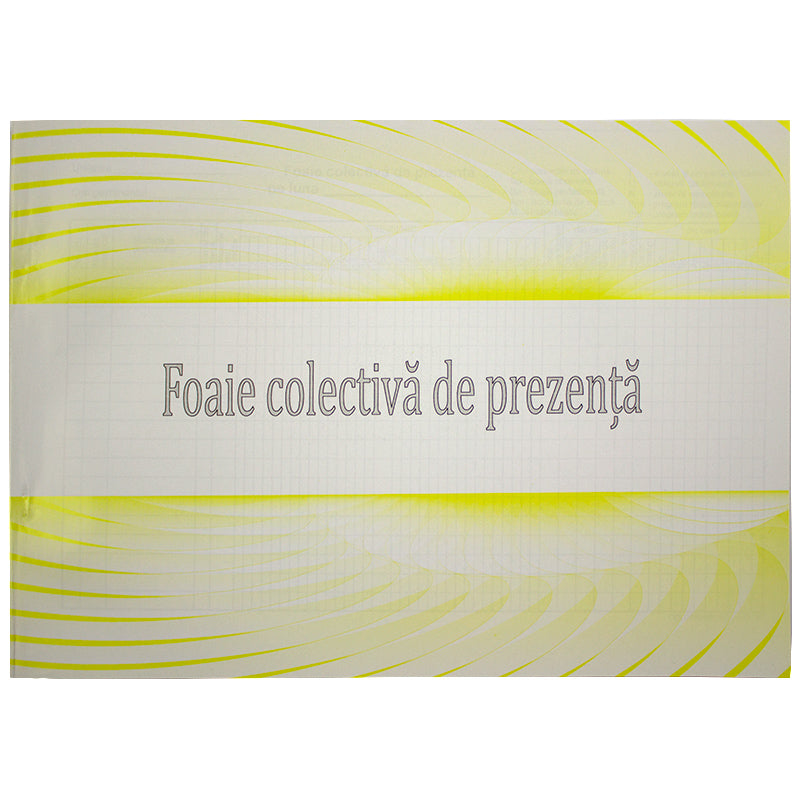 Foaie colectiva prezenta A4