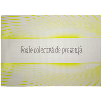 Foaie colectiva prezenta A4