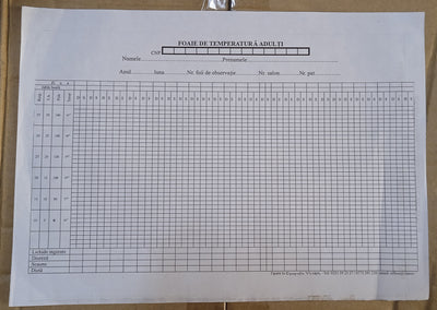 Foaie de temperatura adulti, format A3