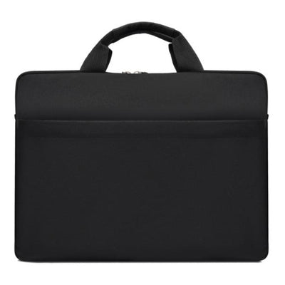 Geanta laptop textil negru 15,6", 2 compartimente EVOffice