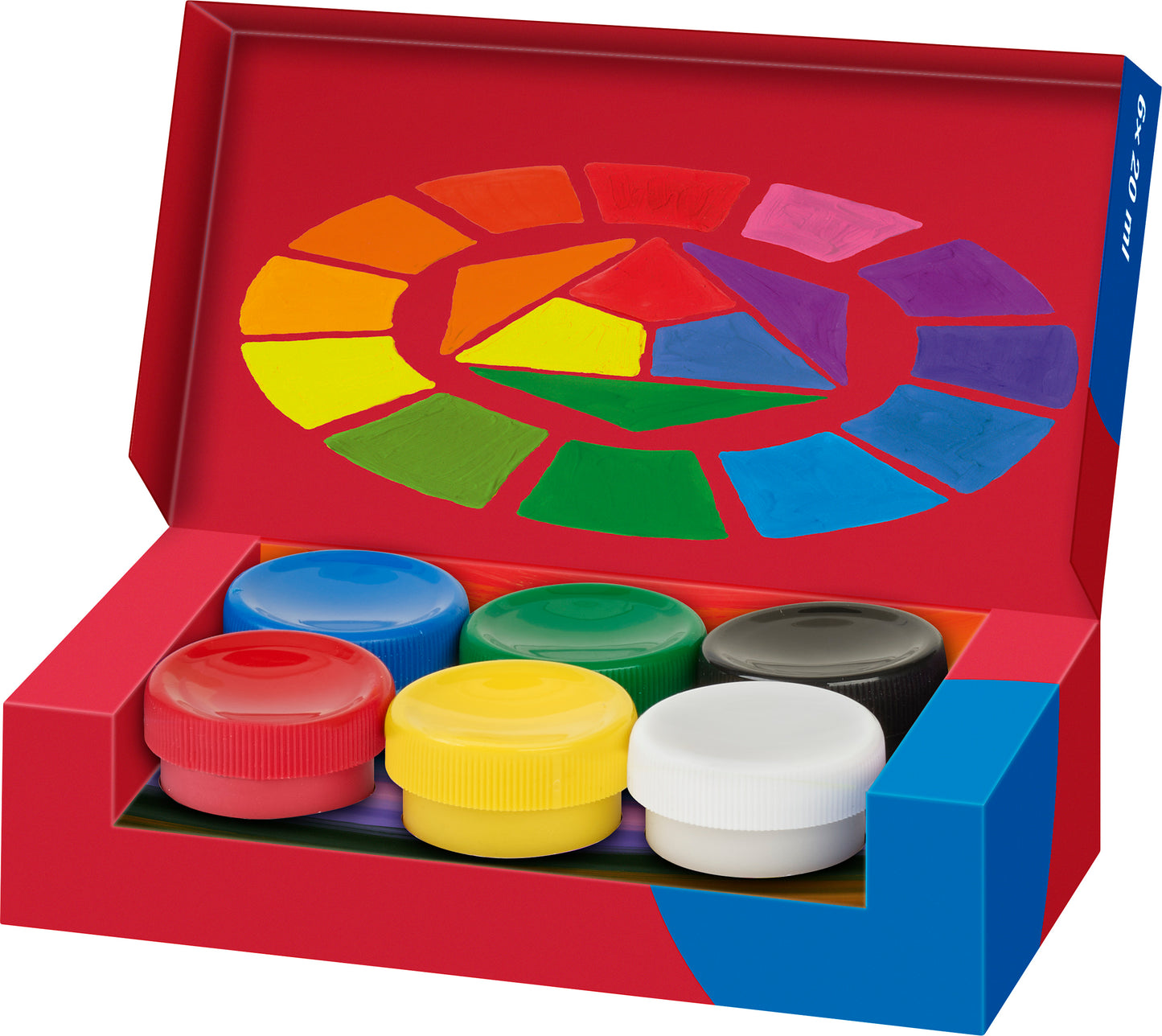 GUASE 6 CULORI 20ML FABER-CASTELL