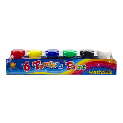 Guase borcan 20 ml, 6 culori/set EVOffice