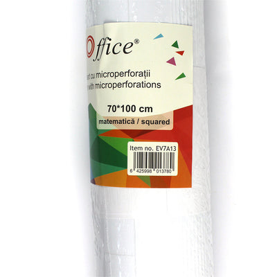 Hartie flipchart 70*100cm, matematica,70 gr/mp, 50 coli/set EVOffice