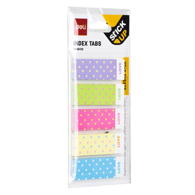 INDEX ADEZIV HARTIE 5*15*45MM 30 FILE 5 MODELE ANIMALE, BULINE DELI