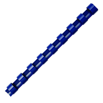 INEL PLASTIC 6MM ALBASTRU PT 2-20 COLI 100/CUTIE FELLOWES