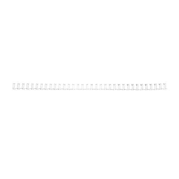Inele metalice 6.4mm, 15-30  coli,100buc/cutie EVOffice - alb