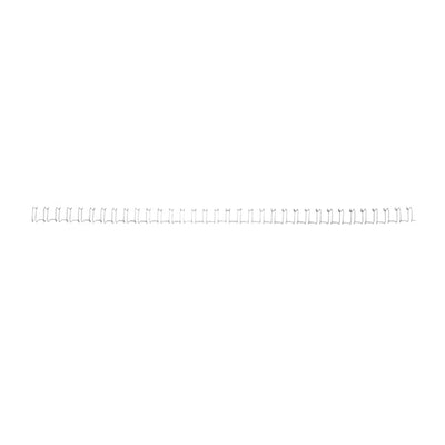 Inele metalice 6.4mm, 15-30  coli,100buc/cutie EVOffice - alb