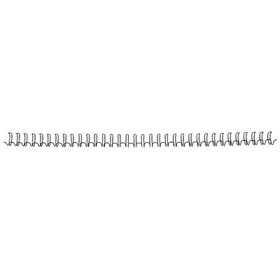 Inele metalice 8mm, 30-50 coli, 100 buc/cutie EVOffice - negru