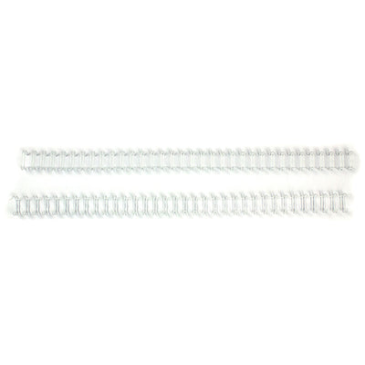 Inele metalice 9.5mm, 50-65 coli, 100 buc/cutie EVOffice - alb