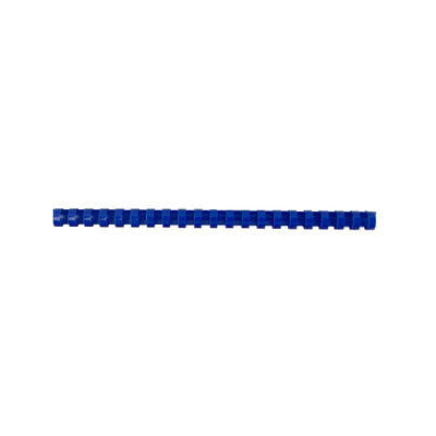Inele plastic 20 mm, max 180 coli, 100buc/cut EVOffice - albastru