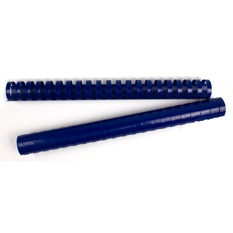 Inele plastic 28 mm, max. 270 coli, 50 buc/cutie EVOffice albastre