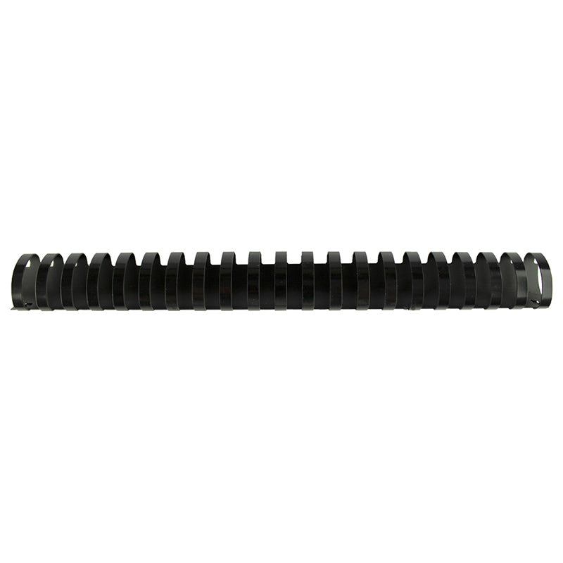 Inele plastic 32 mm, max 300 coli, 50buc/cutie EVOffice - negru