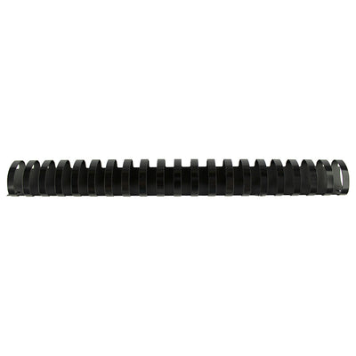 Inele plastic 32 mm, max 300 coli, 50buc/cutie EVOffice - negru