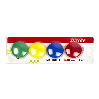 Magneti pentru tabla Ø40, 4 buc/blister