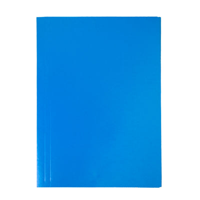 Mapa carton lucios albastru A4 (320*235mm)  400g cu elastic EVOffice