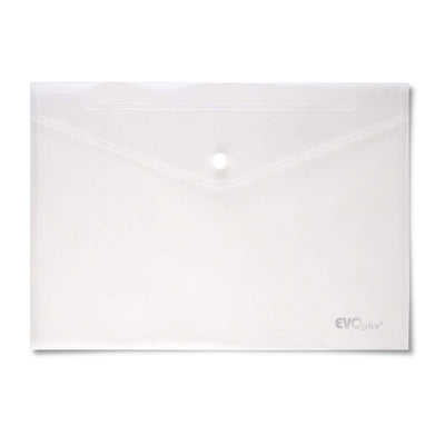 Mapa plastic A4, 160 microni, capsa EVOffice - transparent clar