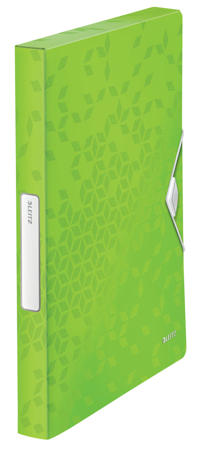 MAPA PLASTIC CU BURDUF 30MM VERDE WOW LEITZ