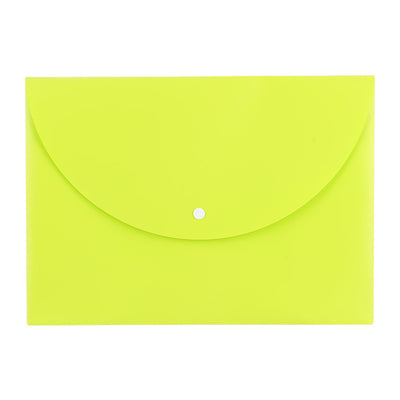 MAPA PLASTIC CU BUTON A4 DIV. CULORI NEON DELI