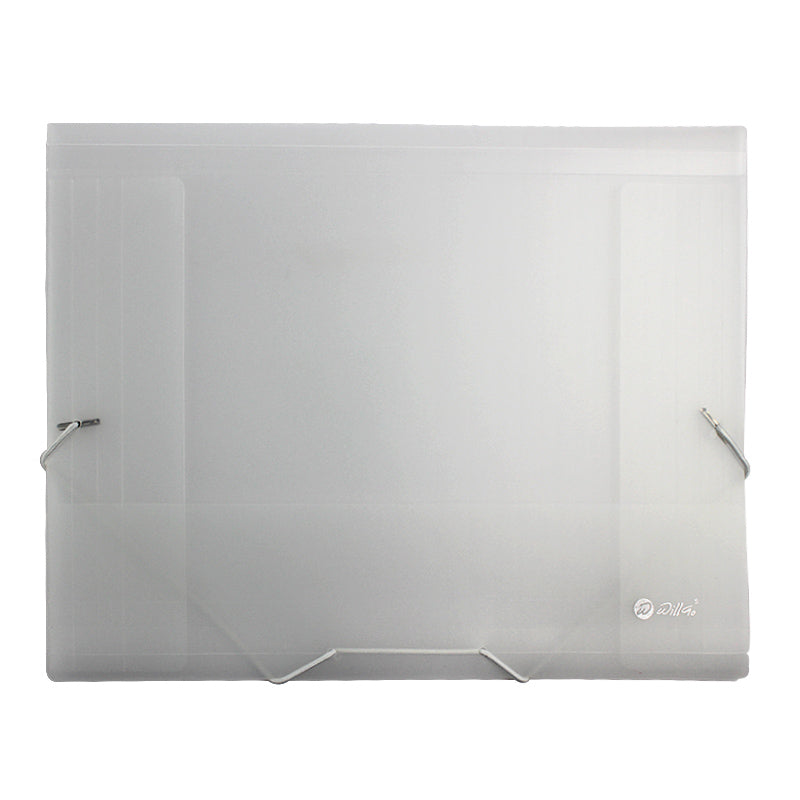 Mapa plastic rigid A4 (320*250mm) cu elastic EVOffice - transparent clar