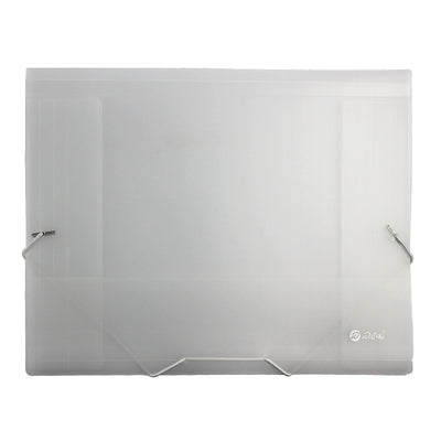 Mapa plastic rigid A4 (320*250mm) cu elastic EVOffice - transparent clar