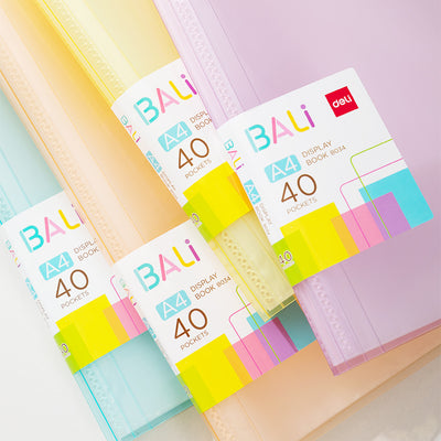 MAPA PREZENTARE 40 FOLII COP. RIGIDE CULORI PASTEL BALI DELI