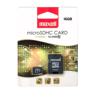 MEMORIE MICRO SDHC 16GB CLS10 CU ADAPTOR MAXELL
