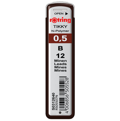 Mina creion mecanic 0.5 B Rotring 12buc/set