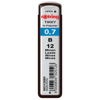 Mina creion mecanic 0.7 B Rotring 12buc/set
