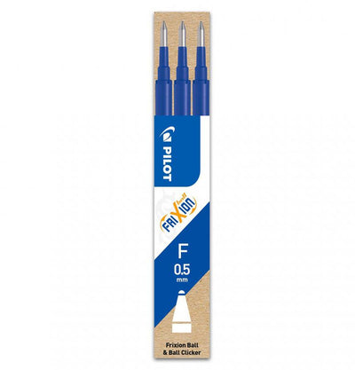 MINA ROLLER 0.5MM ALBASTRA 3/SET FRIXION PILOT