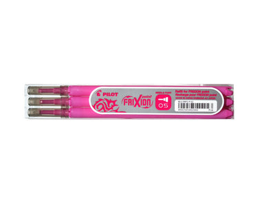 MINA ROLLER 0.5MM ROZ POINT 3/SET FRIXION PILOT