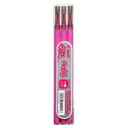 MINA ROLLER 0.5MM ROZ POINT 3/SET FRIXION PILOT
