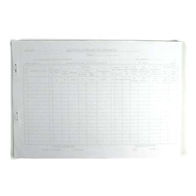 NIR / NRCD cu TVA A4 autocopiativ 3 ex