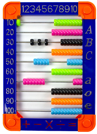 Numaratoare plastic mare 18*25,5cm, 100 bile EVOffice