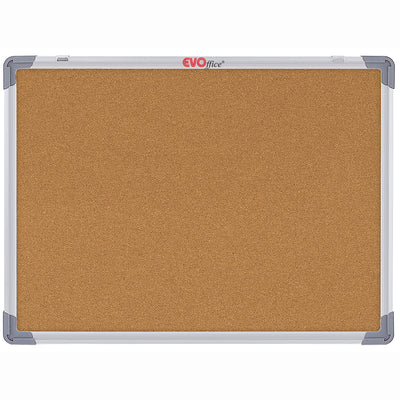 Panou pluta 2 fete cu rama aluminiu 120x180 cm EVOffice