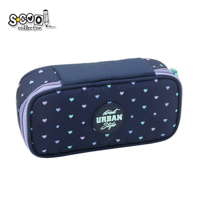 Penar borseta Urban, HEARTS, 1 fermoar, 23x11x6 cm - S-COOL