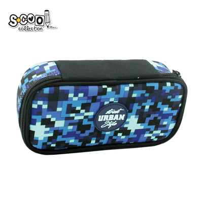 Penar borseta Urban, PIxELS, 1 fermoar, 23x11x6 cm - S-COOL