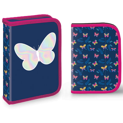 Penar echipat, 1 fermoar, 2 extensii, 32 piese, BUTTERFLY - S-COOL
