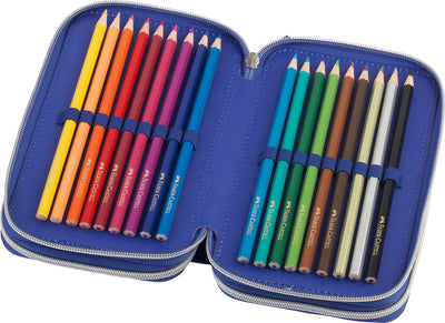 PENAR ECHIPAT 44 PIESE 3 FERMOARE DINOZAUR FABER-CASTELL