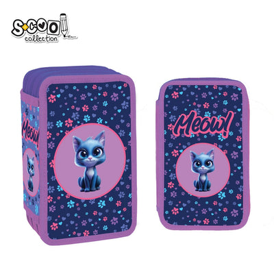 Penar neechipat, 3 fermoare, MEOW - S-COOL
