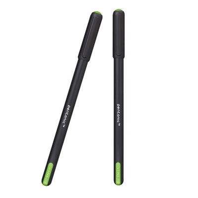 Pix Pentonic, corp argintiu, mina verde deschis, 1 mm - LINC