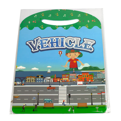 Plansa 30.5x70, stickere, Masini